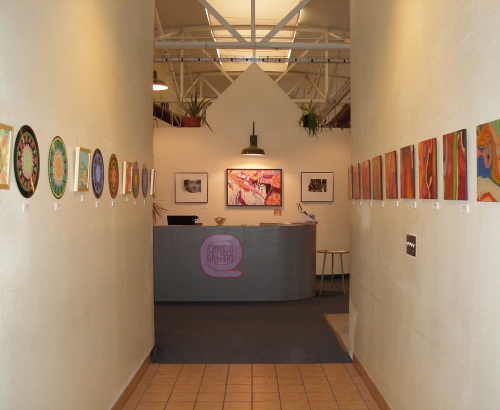 Front entryway into the gallery